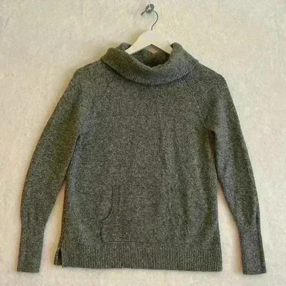 Loft cowl/turtle neck sweater front pocket Size XS - Picture 1 of 10